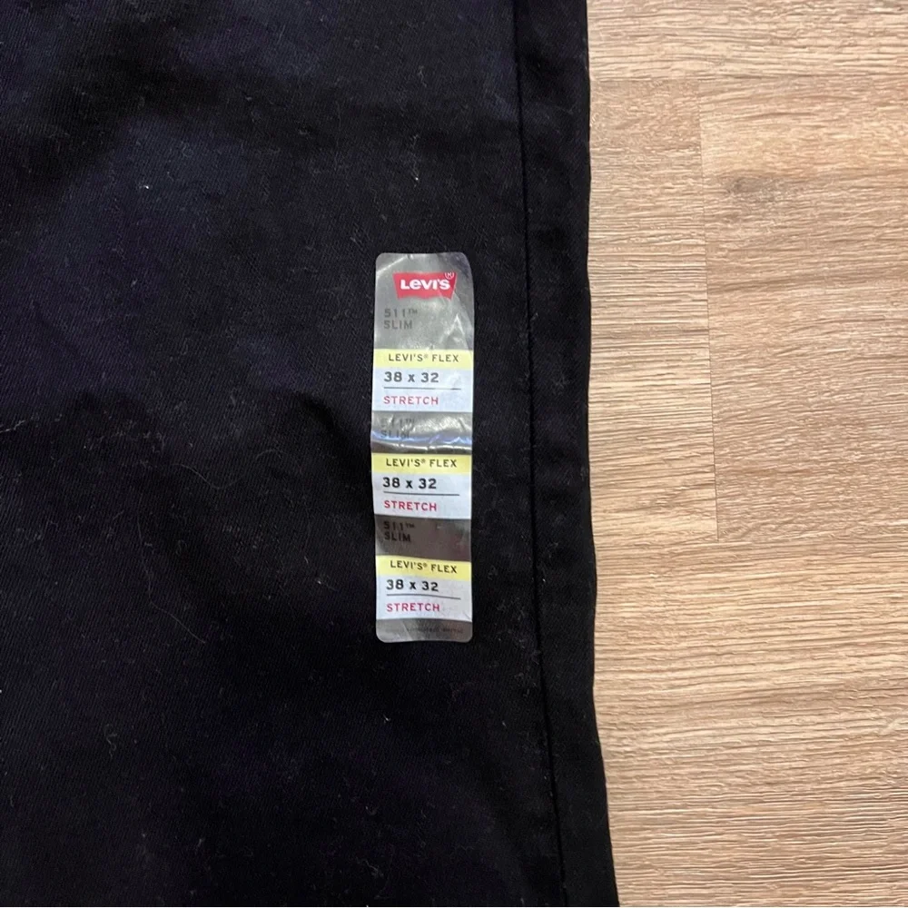 LEVI'S 511 Slim Advaned Stretch Mens Black Jeans NWT